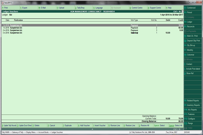 Bank Import From Excel / Csv Statement File